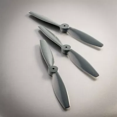 3x Cox .049 .051 Tee Dee Model Engine Gray Competition 6x3 Propeller 049 051 • $21.83