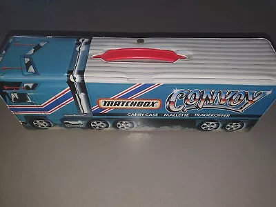 Matchbox Convoy Carry Case With Vehicles - Car Carrier And Plane • $115