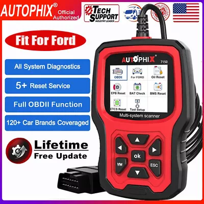 OBD2 Scanner Car Code Reader Fit For Ford F150 F250 All System Diagnostic Tool • $89