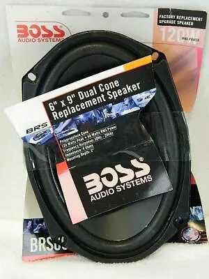 The Boss BRS69 Is A Superior Dual Cone Replacement Car Speaker That Gives You Hi • $14.85