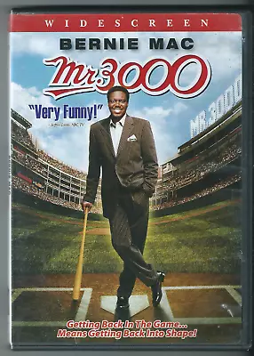 🔥 Mr. 3000 (DVD 2005 Widescreen Bernie Mac Paul Sorvino Angela Bassett) 🎥 • $4.79