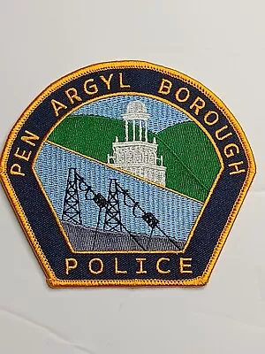 Pen Argyl Borough Pennsylvania Pa Police Shoulder Patch • $12.99