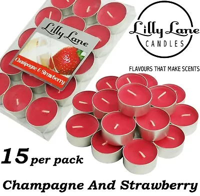 Lilly Lane Scented Tea Lights Aromatic Fragranced Candles Decorative Tea Lights  • £4.95