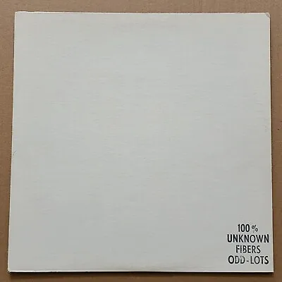 100% Unknown Fibers: Odd-Lots 1971 12  Vinyl With Insert • $629