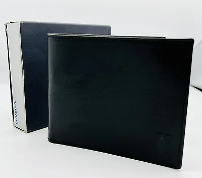 Genuine Mens Volvo Bifold Wallet - Black - Card Holder - Never Used • $39.11