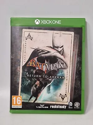 Game Video Microsoft Xbox One Batman Return To Arkham Occasion • $36.98