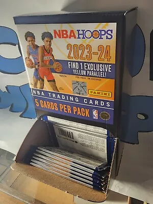 2023-24 Panini Hoops Basketball Sealed Gravity Pack YELLOW Parallels Wembanyama • $2.75