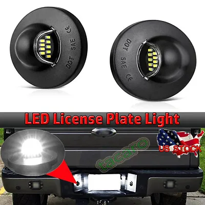 2pc LED License Plate Light For Ford Ranger Bronco Explorer Expedition Excursion • $10.98