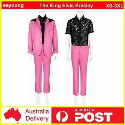 The King Elvis Presley Stage Show Cosplay Halloween Costume Halloween Costume • $76.94