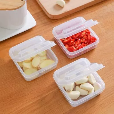 Japanese Cheese Slice Storage Box Plastic Cheese Storage Containers  Kitchen • $7.43