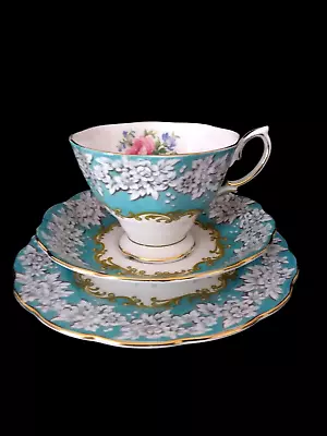 Royal Albert Enchantment Bone China Tea Trio • $87