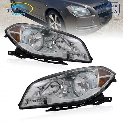 Headlights Headlamps Assembly Pair For Chevy Malibu 2008-2012 Factory Style • $67.99