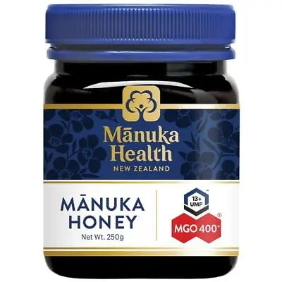 New Manuka Health Manuka Honey MGO 400+ 250g UMF 13+ • $23.45