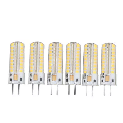 (Warm Light6Pcs GY6.35 LED Bulb 7W AC DC12V 700lm 72 LEDs 360 Degree LED MA • £19.85