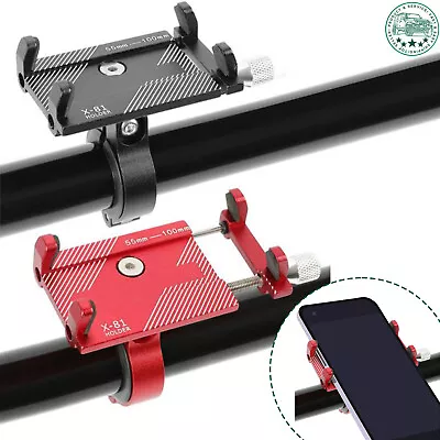 360° Aluminum Motorcycle Bike Bicycle GPS Cell Phone Holder Handlebar Mount • $6.44