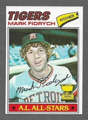 *BLAZER* 1977 Topps Baseball #265 Mark Fidrych RC NM-MT Card Near Mint ROOKIE • $39.99