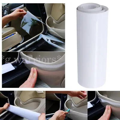 Car 15cm X 3m Anti-Scratch Paint Protection Film Vinyl Clear Protective Sticker • £6.58