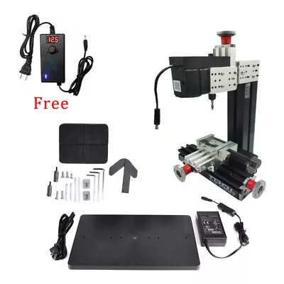 New 100~240V Metal Mini Milling Machine DIY Woodworking Tool Student Modelmaking • $289.99