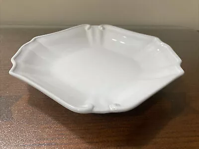 MIKASA Tyler Florence CHEF'S WHITE Baroque Salad Plate • $15.99