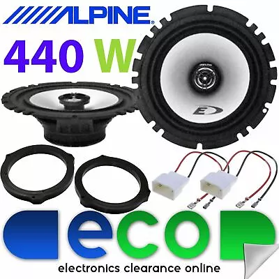 £54.95 • Buy Ford Focus MK3 RS ST 3 Or 5 Door 440W Alpine 6.5  Front Car Speaker Upgrade Kit