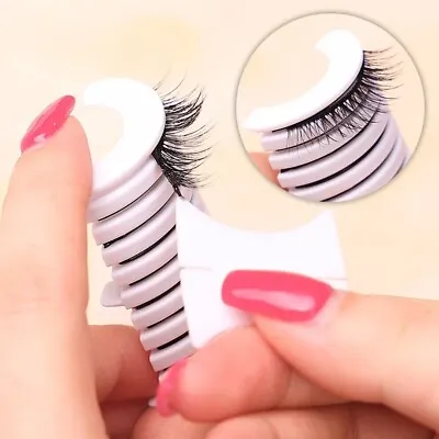 Reusable Self-Adhesive Eyelash Glue STICKERS /No Glue Needed 10pcs • £4.70