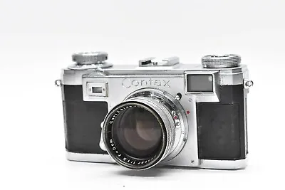 [NEAR MINT] Contax Zeiss Ikon IIa Black Dial W/ Sonnar 50mm F1.5 Lens Japan • $1081.53