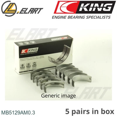 £29.45 • Buy Main Shell Bearings +0.3mm For SUZUKI,VITARA Cabrio,BALENO,GRAND VITARA I,XUD9A