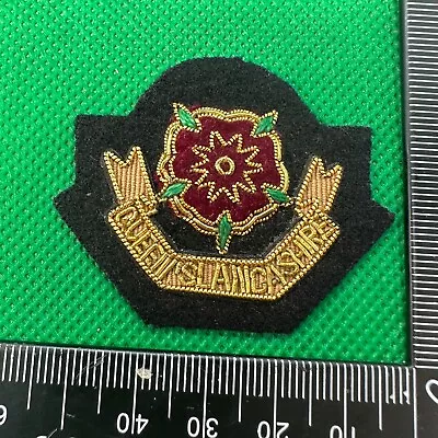 British Army Queens Lancashire Regiment Cap / Beret / Blazer Badge - UK Made • £7.99