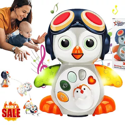 Toy For Girls Boys With Light & Music Dancing Penguin 1-9 Year Age Old Kids Gift • £9.89