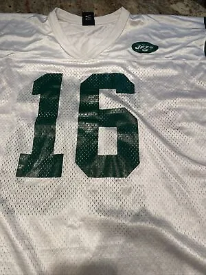 Nike Vinny Testaverde #16 New York Jets NFL Football  Jersey Men's Size XL • $45