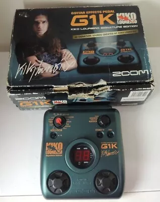 $114.99 • Buy Zoom G1K Kiko Loureiro Signature Multi Effects Pedal Processor Free USA Ship