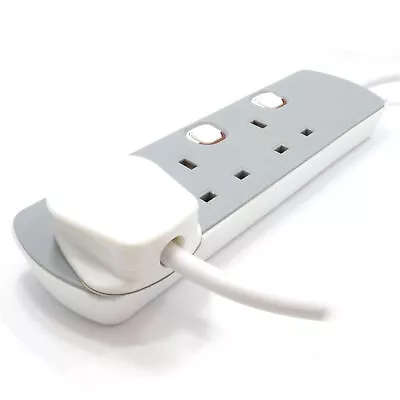 3 Gang Mains Extension Lead 3 Way UK Power Sockets Switched 1m/2m/5m/10m • £10.59