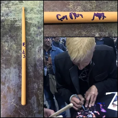 $60 • Buy GFA David Lee Roth's Drummer * GREGG BISSONETTE * Signed Drumstick PROOF G4 COA