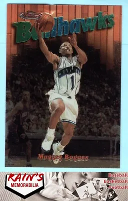 Muggsy Bogues  1997Finest  BRZ    #47 Charlotte Hornets • $1.25