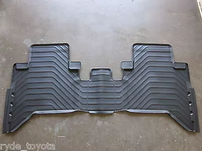 Hilux Dual Cab Rear Rubber Floor Mat 8/15 On ** Toyota Genuine Parts ** • $50