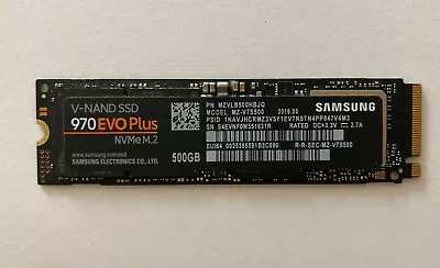 Samsung V-NAND SSD 970 EVO PLUS NVMe M.2 500GB Solid State Drive X1 • £45