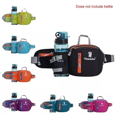 Camping Running Bag Water Bottle Belt Pouch Marathon Waist Pack Fanny Pack • $22.82