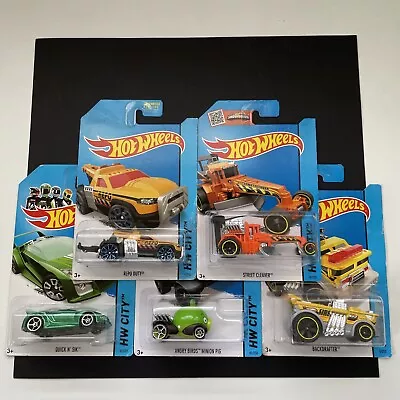 Hot Wheels - 2014 HW CITY - Lot Of 5 - See Photos & Features For Variants • $2.99