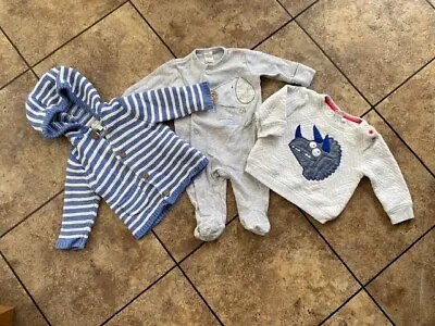 £1.95 • Buy Baby Boy Clothes Debenhams John Lewis Next Age 0-3 Months