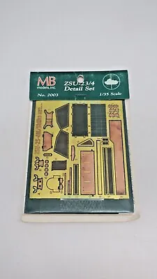 Mb Models Zsu-23/4 Detail Set #2003 1/35 Scale • $15.99
