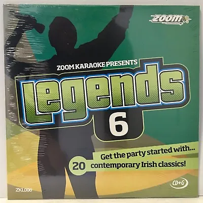 £4.95 • Buy Zoom Karaoke Legends Series CD+G - Volume 6 - Contemporary Irish Favourites