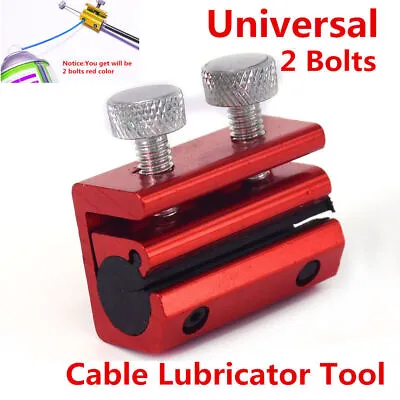 1x Bicycle Motorcycle ATV Cable Lubricator Tool Brake Clutch Luber Oiler 2 Bolts • $12.66