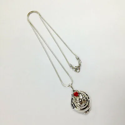 The Vampire Diaries Inspired Elena's Vervain Necklace Solid Locket Silver • $12.39