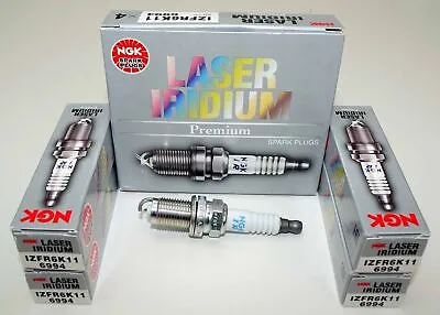 Set Of 4 Genuine NGK 6994 Spark Plugs - Laser Iridium IZFR6K11 For Honda Acura • $38.50