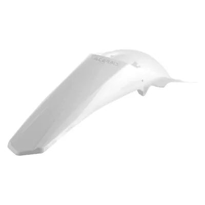 Acerbis - 2040880002 - Rear White Plastic Fender Yamaha YZ250F YZ450F • $29.95