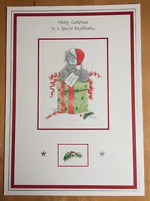 £4.99 • Buy 'Boyfriend' Me To You Jumbo Christmas Card - Tatty Bear -  16 X11.5  - Xmas -XXL