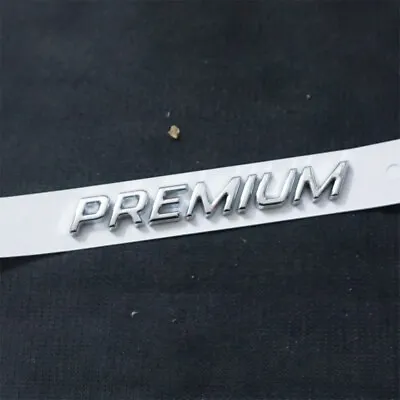 1x Silver Chrome PREMIUM Plastic Sticker Badge Decal Emblem V8 Engine 3D Edition • $10.99
