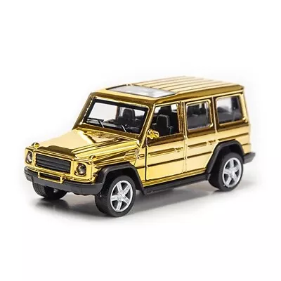 1:36 Gold Mercedes Benz G63 Class Diecast Metal Model Car Gift Toy Kids Adults • £11.99