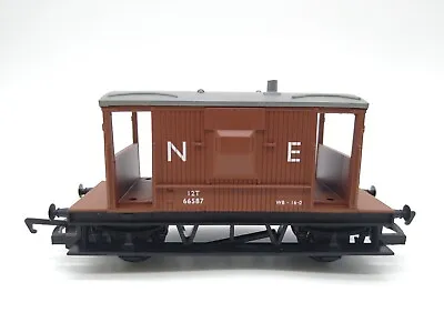 Hornby NE Brake Van 12T 66587- OO - (Unused) Nr Mint Condition • £11.99