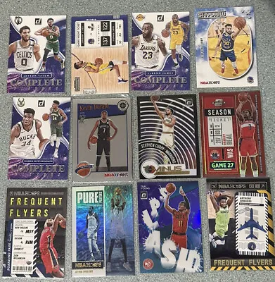$22.99 • Buy 12 X Assorted NBA Cards (Lebron, Curry, Durant, Tatum, Etc.)